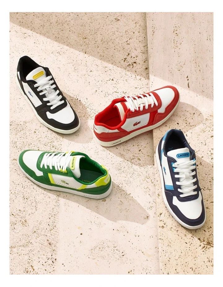 Lacoste T-CLIP 5 SMA In White/Red 4 Lacoste T-CLIP 5 SMA In White/Red - Image 2