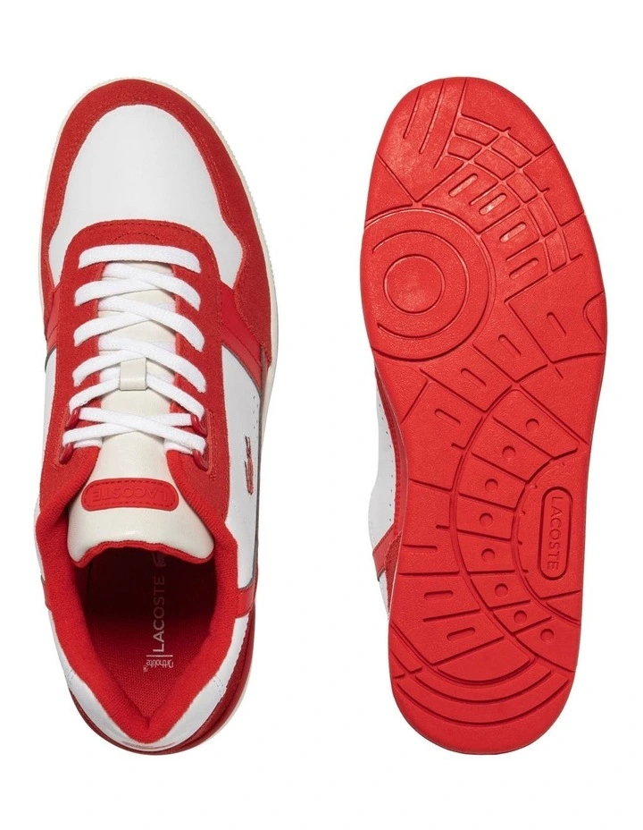 Lacoste T-CLIP 5 SMA In White/Red 7 Lacoste T-CLIP 5 SMA In White/Red - Image 5