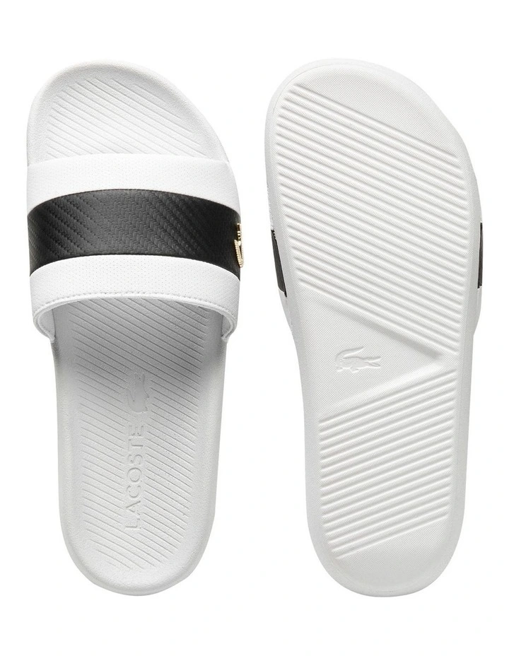 Lacoste Croco Slide In White 6 Lacoste Croco Slide In White - Image 4