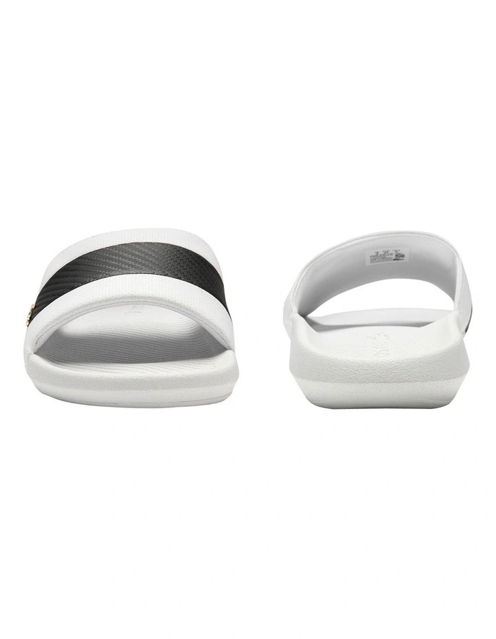 Lacoste Croco Slide In White 7 Lacoste Croco Slide In White - Image 5