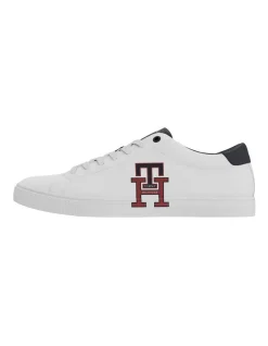 Tommy Hilfiger Monogram Blend Sneaker In White