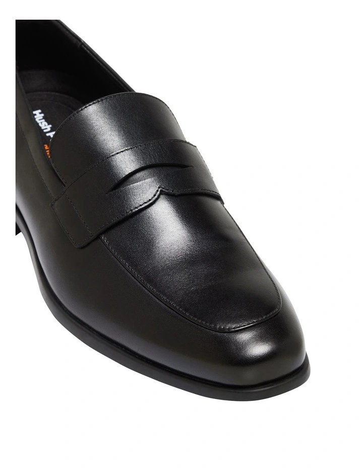 Hush Puppies Norton Black Slip On In Black 4 Hush Puppies Norton Black Slip On In Black - Image 2