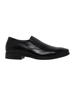 Hush Puppies Nicholson Black Slip On