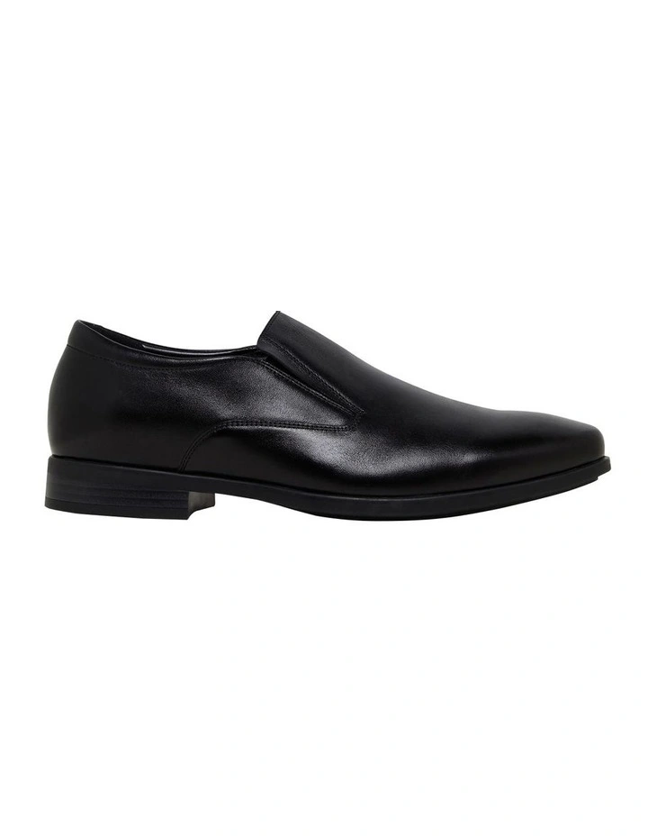 Hush Puppies Nicholson Black Slip On 3 Hush Puppies Nicholson Black Slip On