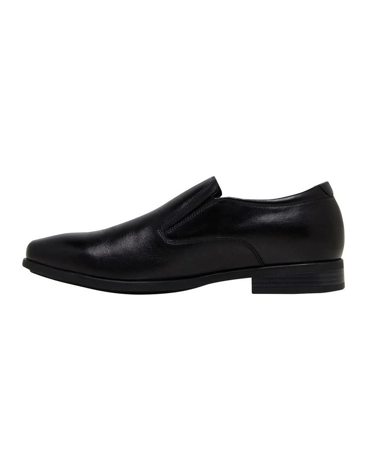 Hush Puppies Nicholson Black Slip On 5 Hush Puppies Nicholson Black Slip On - Image 3