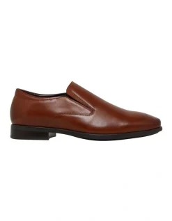 Hush Puppies Nicholson Tan Slip On In Brown