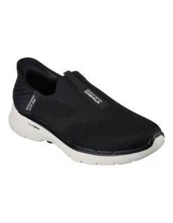Skechers Go Walk 6 Easy On Sneaker In Black 9 Skechers Go Walk 6 Easy On Sneaker In Black -CONVERSE shop 975583540 3 720x928