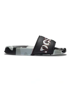 DC Slides In Astro Camo Black