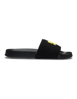 DC Slides In Black/Yellow