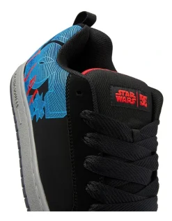 DC Court Graffik Shoes In Black -CONVERSE shop 977119840 6 720x928