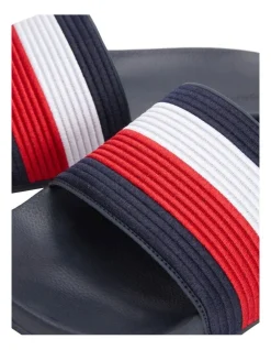 Tommy Hilfiger Corporate Pool Slide In Blue -CONVERSE shop 978474340 5 720x928