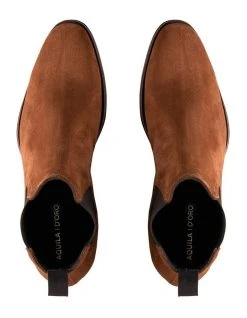 Aquila Osbourne 2.0 Suede Chelsea Boots In Whiskey 7 Aquila Osbourne 2.0 Suede Chelsea Boots In Whiskey -CONVERSE shop 979294870 3 720x928