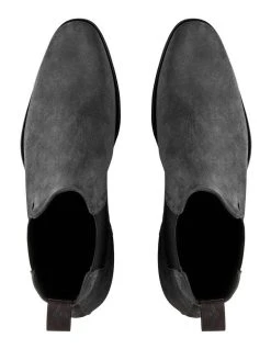 Aquila Osbourne 2.0 Suede Chelsea Boots In Grey -CONVERSE shop 979294960 3 720x928