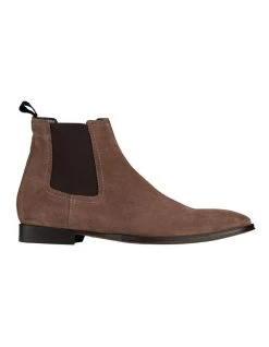 Aquila Osbourne 2.0 Suede Chelsea Boots In Taupe