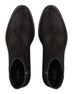 AQ By Aquila Wise Nubuck Zip Boots In Black -CONVERSE shop 979408090 3 720x928