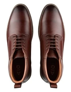 AQ By Aquila Tillman Leather Chukka Boots In Brown -CONVERSE shop 979409260 3 720x928