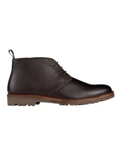 AQ By Aquila Perkins Leather Chukka Boots In Brown