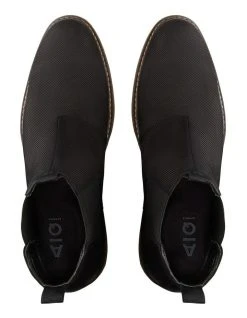 AQ By Aquila Miller Nubuck Chelsea Boots In Black -CONVERSE shop 979409800 3 720x928