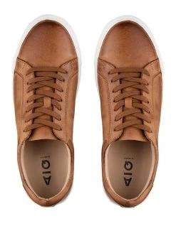 AQ By Aquila Nate Leather Sneakers In Brown 7 AQ By Aquila Nate Leather Sneakers In Brown -CONVERSE shop 979410970 3 720x928