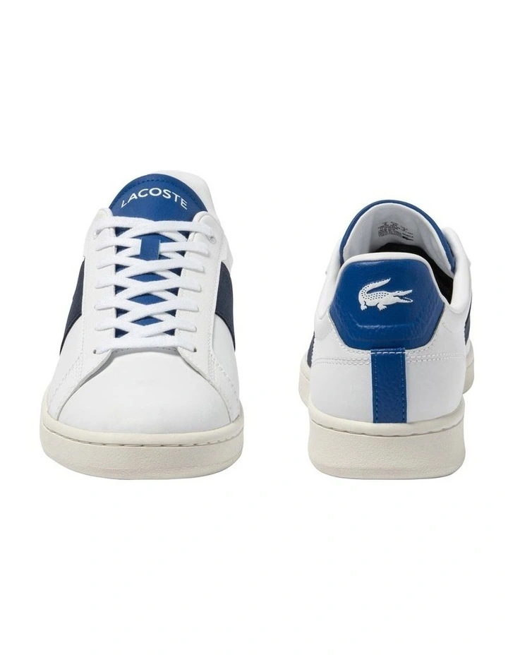 Lacoste Carnaby Pro Sneaker In White 7 Lacoste Carnaby Pro Sneaker In White - Image 5