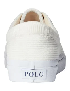 Polo Ralph Lauren Keaton Corduroy Sneaker In White 9 Polo Ralph Lauren Keaton Corduroy Sneaker In White -CONVERSE shop 982886230 4 720x928