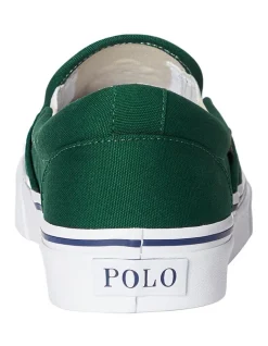 Polo Ralph Lauren Keaton Polo Bear Slip-On Sneaker In Green -CONVERSE shop 982886500 4 720x928