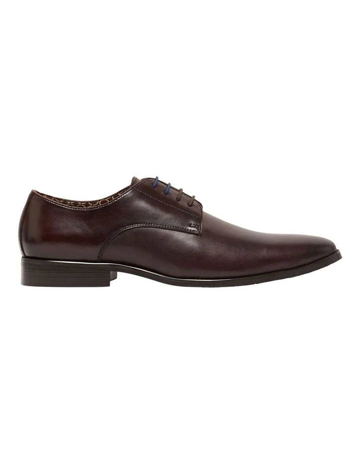 Oxford Larry Derby Shoe In Hickory Tan 3 Oxford Larry Derby Shoe In Hickory Tan