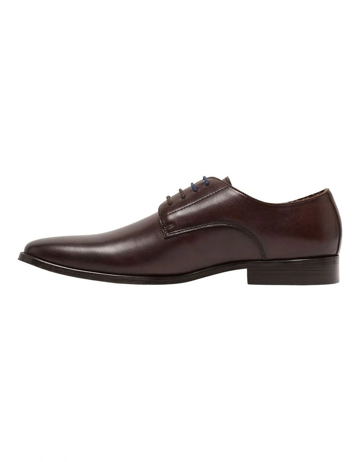 Oxford Larry Derby Shoe In Hickory Tan 4 Oxford Larry Derby Shoe In Hickory Tan - Image 2