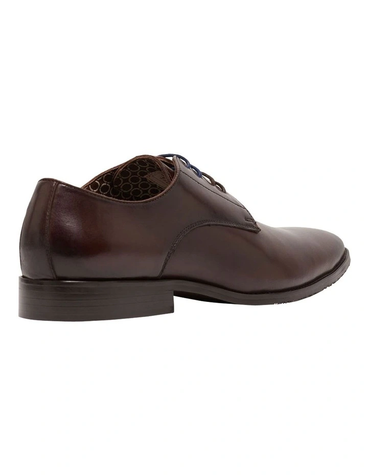 Oxford Larry Derby Shoe In Hickory Tan 5 Oxford Larry Derby Shoe In Hickory Tan - Image 3