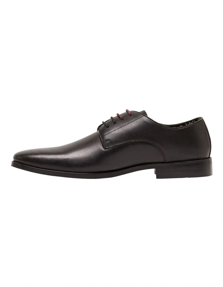 Oxford Larry Derby Shoe In Black 4 Oxford Larry Derby Shoe In Black - Image 2