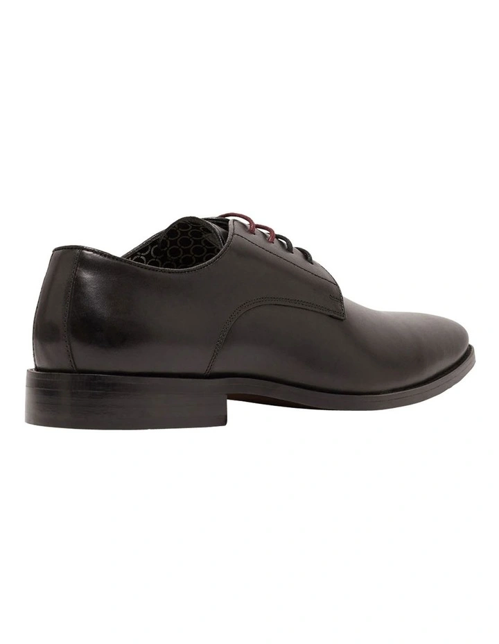 Oxford Larry Derby Shoe In Black 5 Oxford Larry Derby Shoe In Black - Image 3