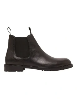 Oxford Teller Chelsea Boot In Black