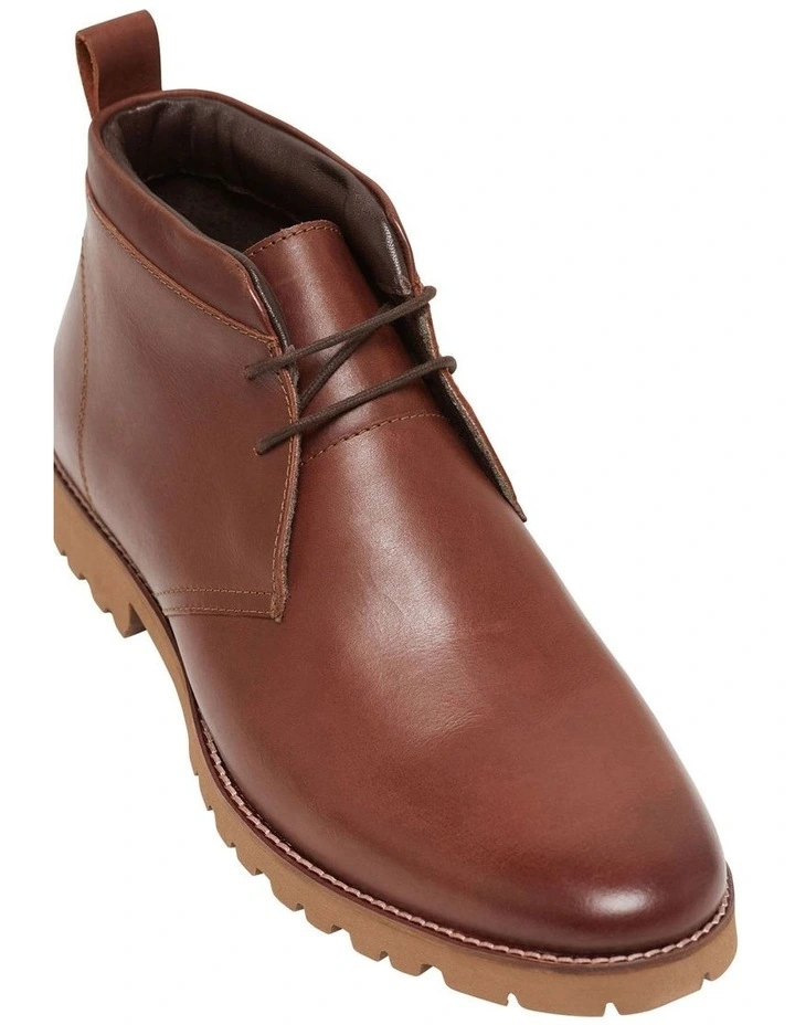 Oxford Dirk Chukka Boot In Burnished Tan 6 Oxford Dirk Chukka Boot In Burnished Tan - Image 4