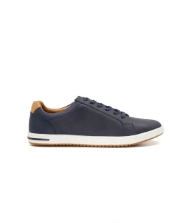 Dune London Tezzy Sneaker In Navy