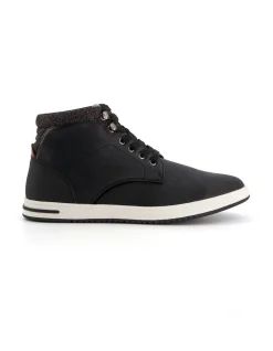 Dune London Visit High Top In Black
