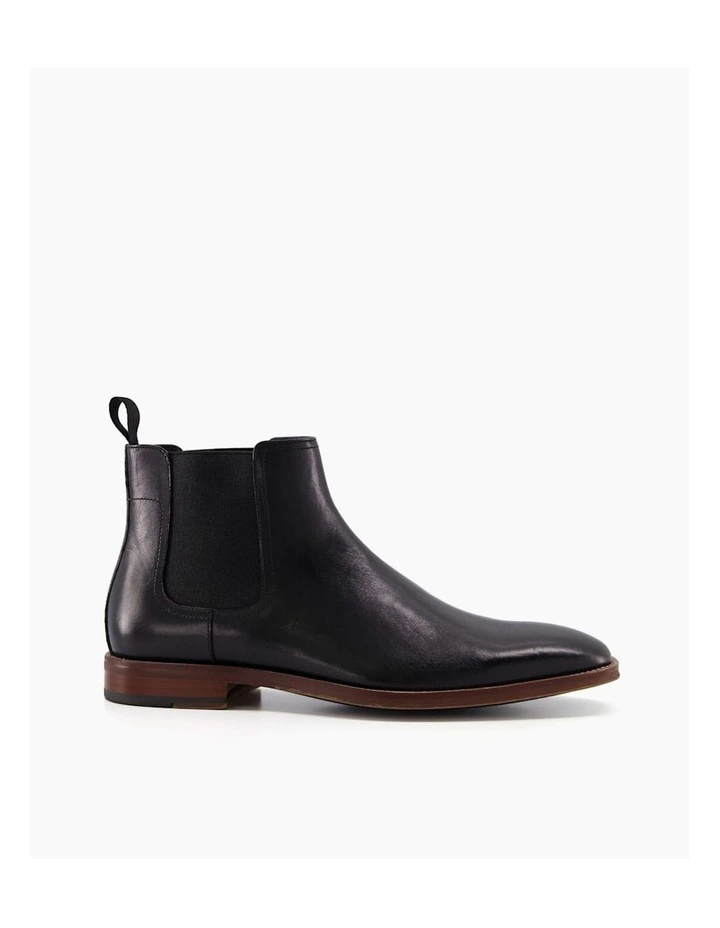 Dune London Market Chelsea Boot In Black 3 Dune London Market Chelsea Boot In Black