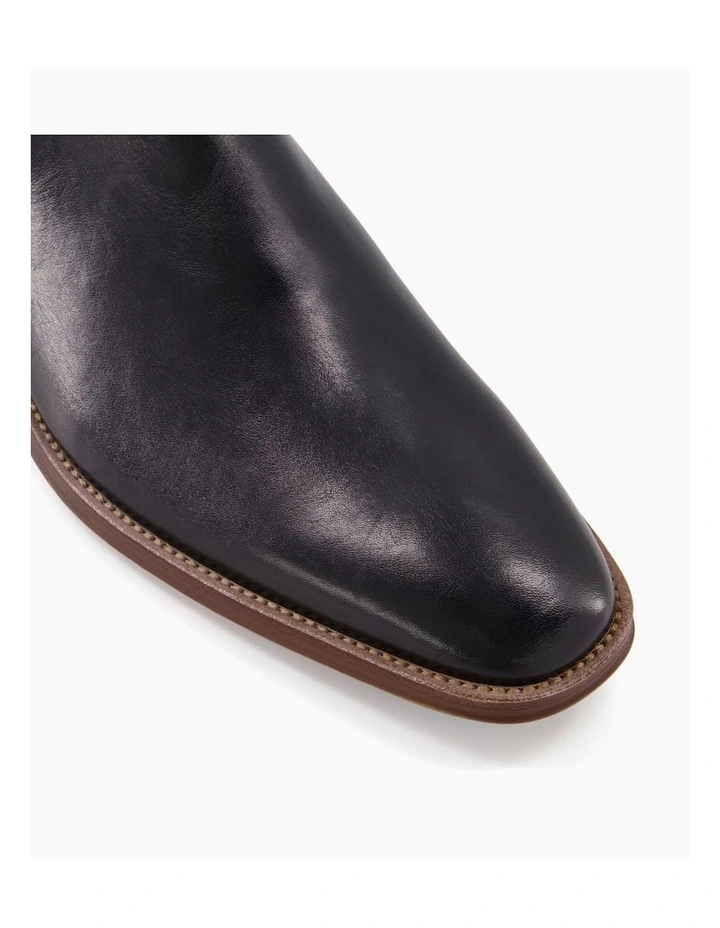 Dune London Market Chelsea Boot In Black 5 Dune London Market Chelsea Boot In Black - Image 3