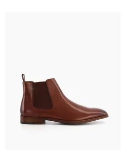 Dune London Market Chelsea Boot In Tan