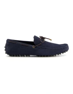 Dune London Bound Loafer In Navy