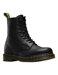 Dr. Martens 1460 8 Eye Boot Nappa In Black
