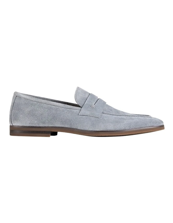 Aquila Garcia Suede Loafers In Grey 3 Aquila Garcia Suede Loafers In Grey